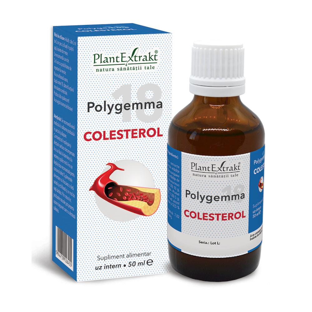 Polygemma 18, Colesterol, 50 ml, Plant Extrakt