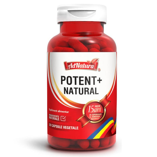 Potent + Natural, 30 capsule, AdNatura-