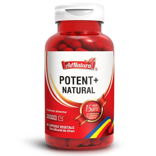 Potent + Natural, 60 capsule, AdNatura-