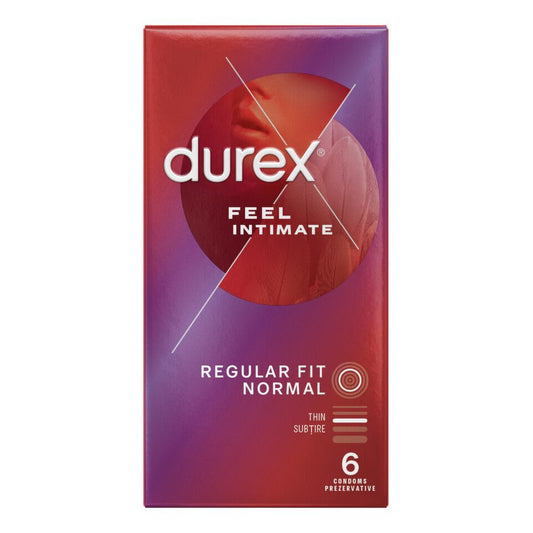 Prezervative Feel Intimate, 6 bucati, Durex