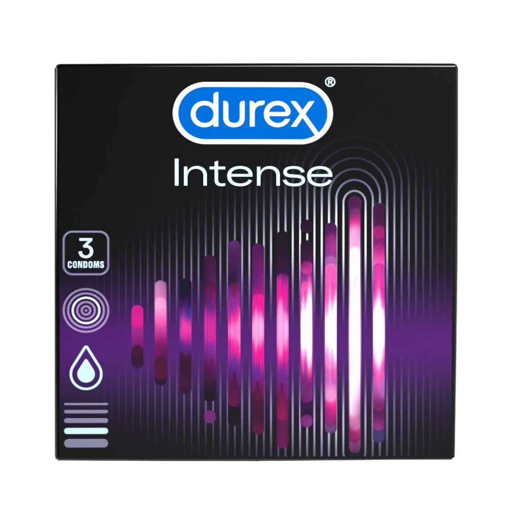 Prezervative Intense, 3 bucati, Durex