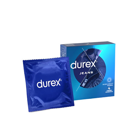 Prezervative Jeans, 4 bucati, Durex