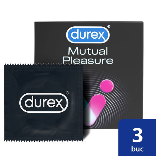 Prezervative Mutual Pleasure, 3 bucati, Durex-