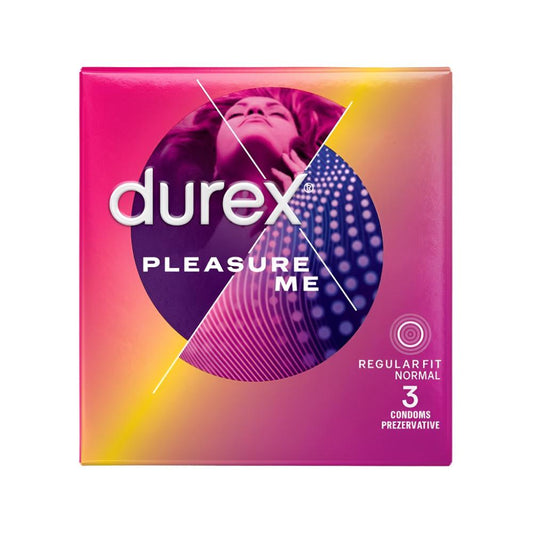 Prezervative Pleasure Me, 3 bucati, Durex