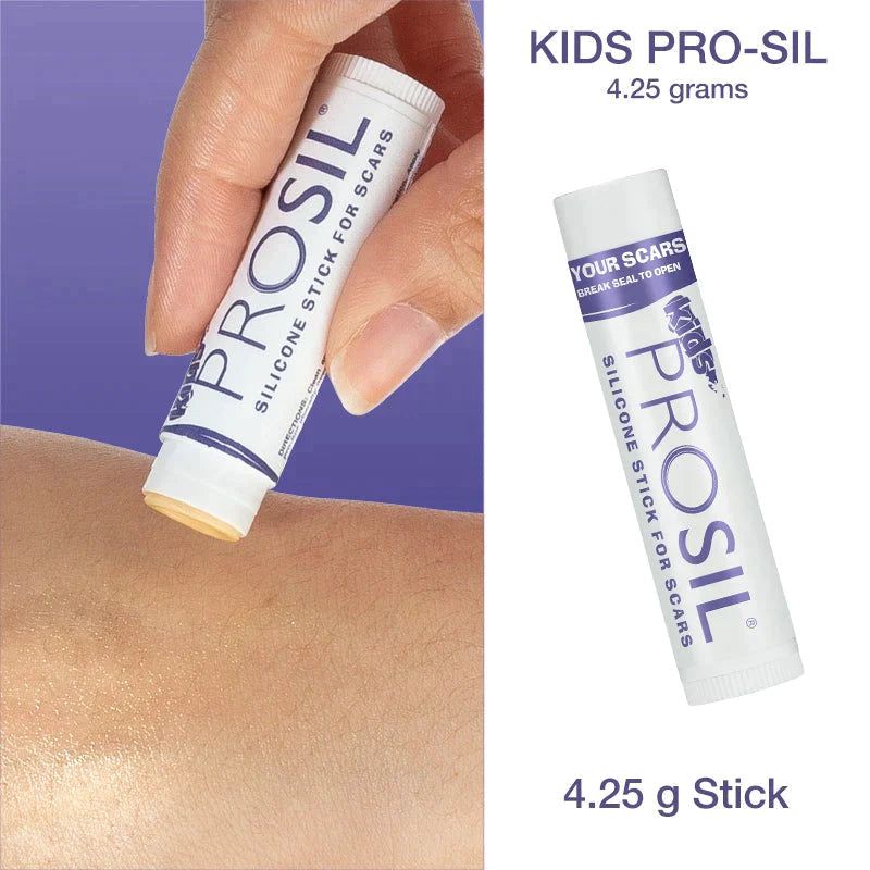 Pro-Sil™ Kids, Gel de Silicon Pentru Copii Tip Stick pentru Tratamentul Cicatricilor, 4.25g, Biodermis