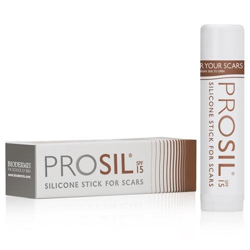 Pro-Sil™ SPF15, Gel de Silicon Tip Stick cu Protecție Solară pentru Tratamentul Cicatricilor, 17g, Biodermis