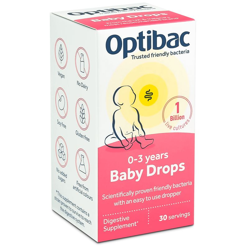 Probiotic pentru sugari si copii, 10 ml, OptiBac