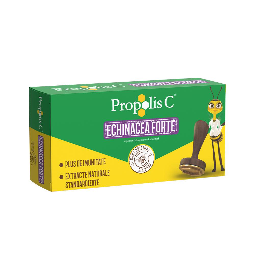 Propolis C Echinacea Forte, 20 comprimate, Fiterman Pharma-