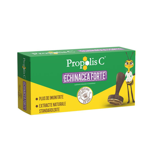 Propolis C Echinacea Forte, 30 comprimate, Fiterman-