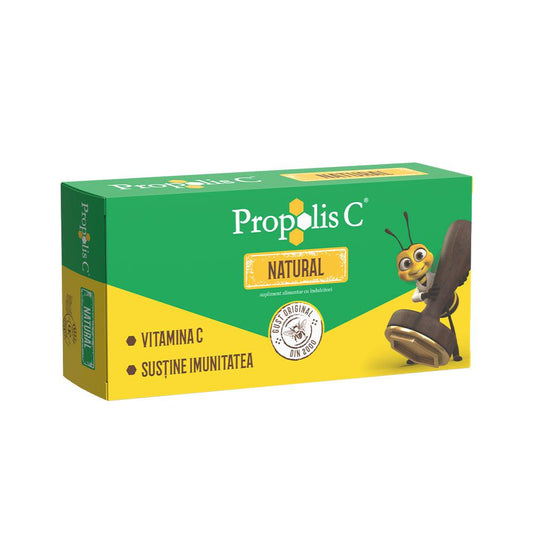 Propolis C Natural, 30 comprimate, Fiterman-