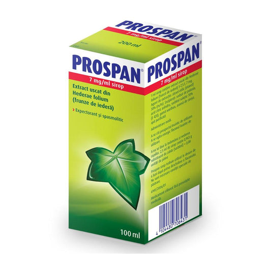 Prospan sirop, 7 mg/ml, 100 ml, Engelhard Arznemittel-