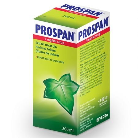 Prospan sirop, 7 mg/ml, 200 ml, Engelhard Arznemittel-