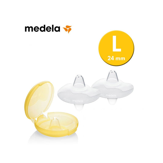 Protectii Mameloane, Medela Contact, Marimea L, 2 bucati, Medela - 7612367038331