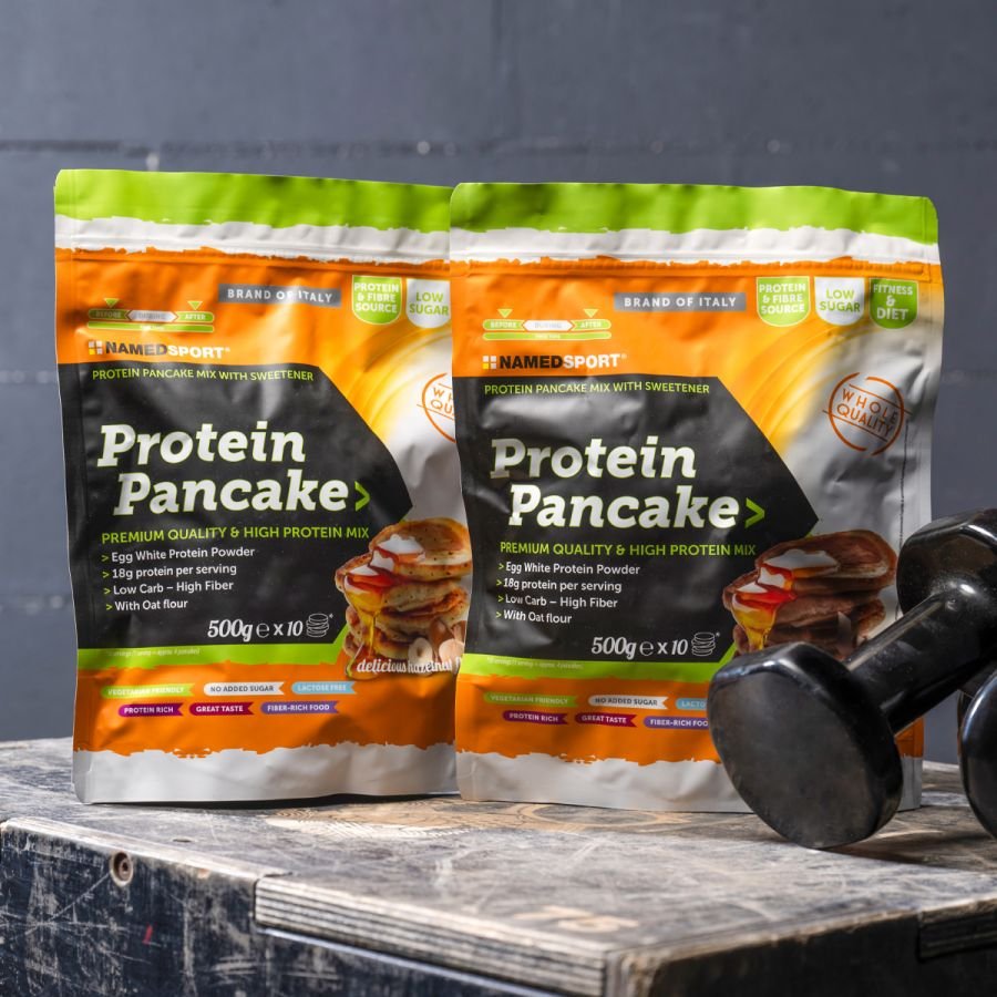 PROTEIN PANCAKE> FLUFFY CHOCOLATE, 500 gr, Named Sport-