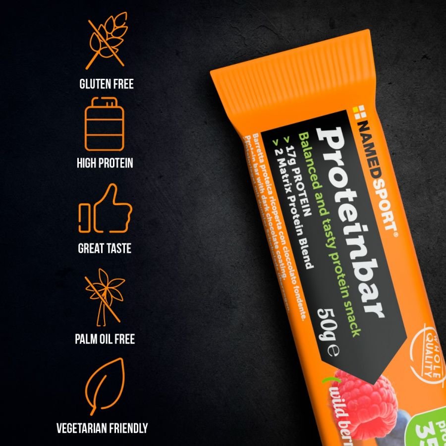 PROTEINBAR> Wild Berries, 50 gr, Named Sport