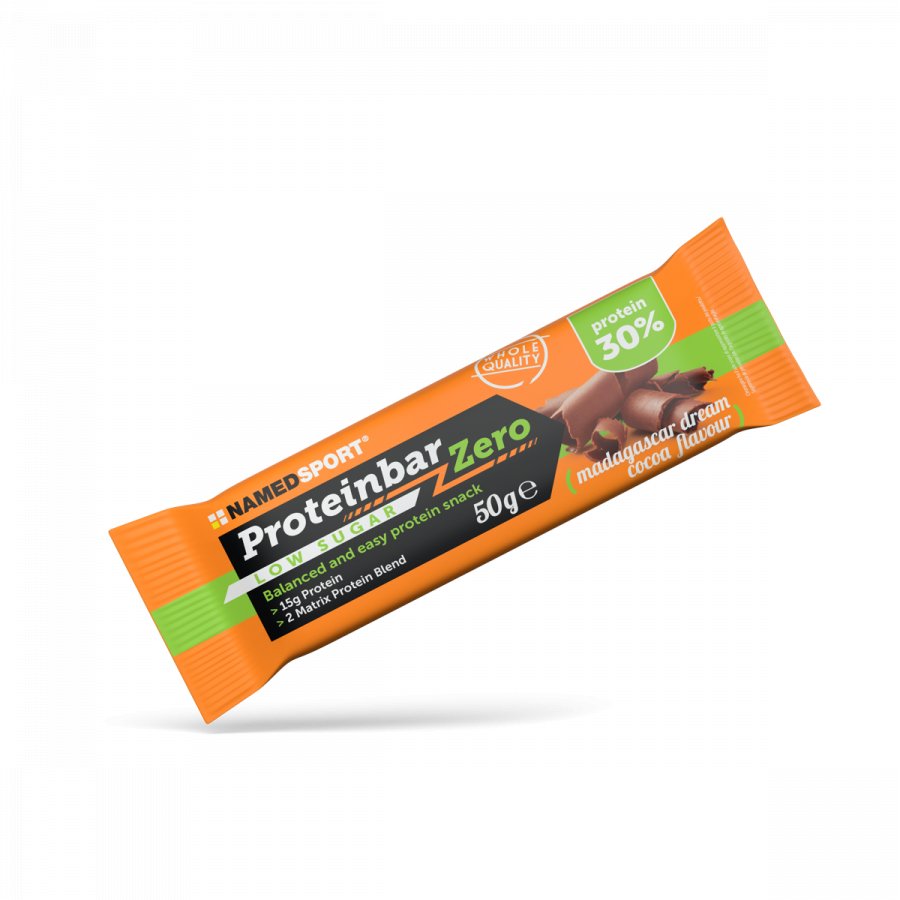 PROTEINBAR ZERO> Madagascar Dream Cocoa, 50 gr, Named Sport