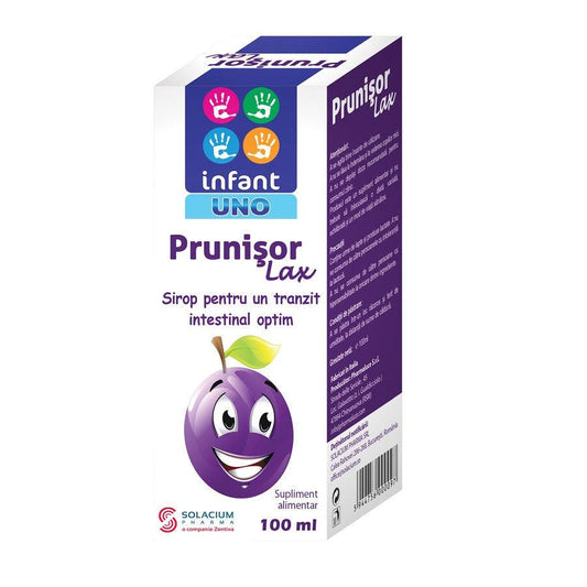 Prunisor Lax Sirop Infant Uno, 100 ml, Solacium Pharma-