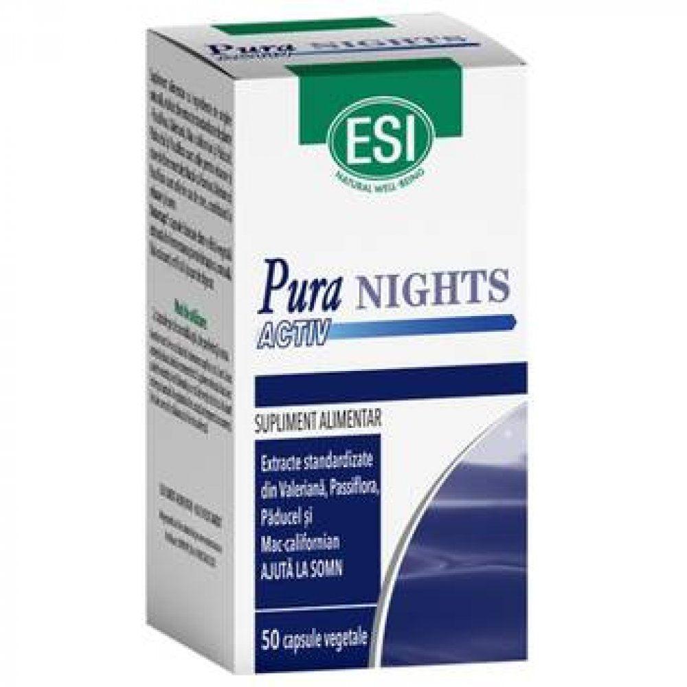 Pura activ night, 50 tablete, Esi Spa-