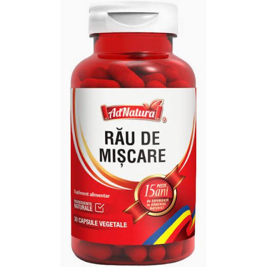 Rau de Miscare, 30 capsule, AdNatura