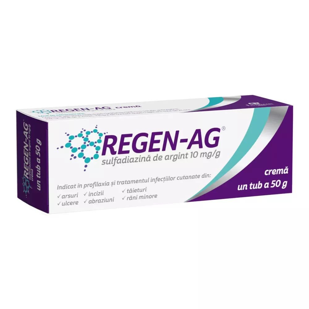 Regen-Ag crema, 10 mg/g, 50 g, Fiterman Pharma-