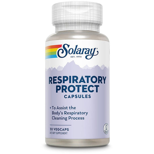 Respiratory Protect Capsules Solaray, 30 capsule, Secom-