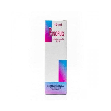 Rinofug picături nazale, soluție, 1 mg/ml, 10 ml, Meduman Viseu-