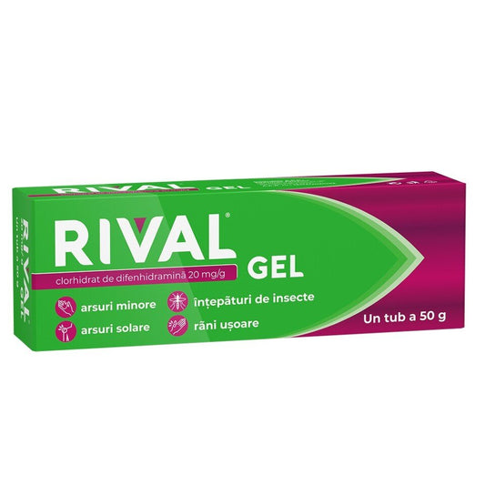 Rival gel, 20 mg/g, 50 g, Fiterman Pharma