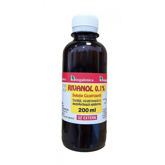 Rivanol 0,1%, 200 ml, Biogalenica-
