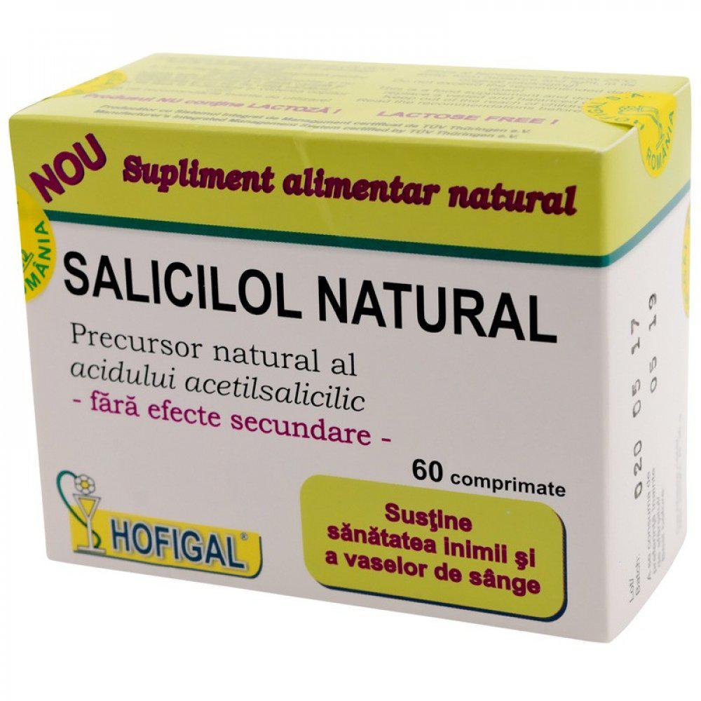 Salicilol Natural, 60 tablete, Hofigal-