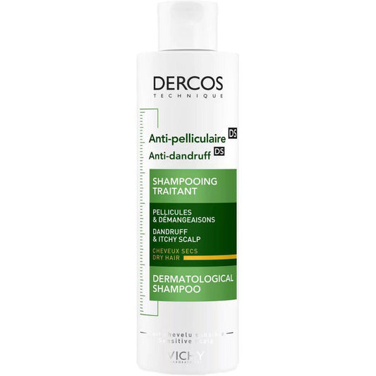 Sampon anti-matreata pentru par uscat Dercos, 200 ml, Vichy