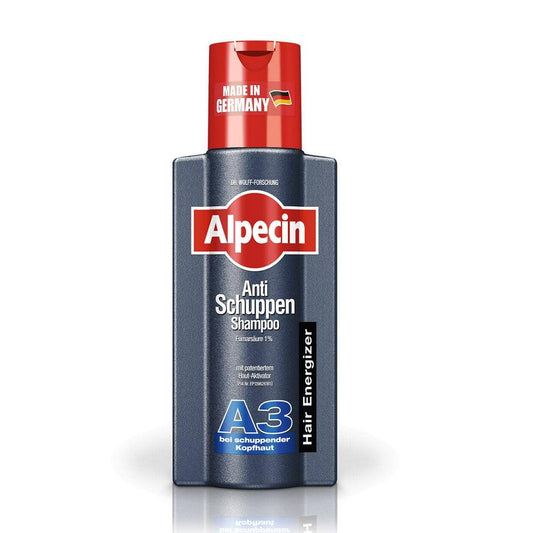 Șampon anti-mătreață pentru scalp cu scuame A3, 250 ml, Alpecin-