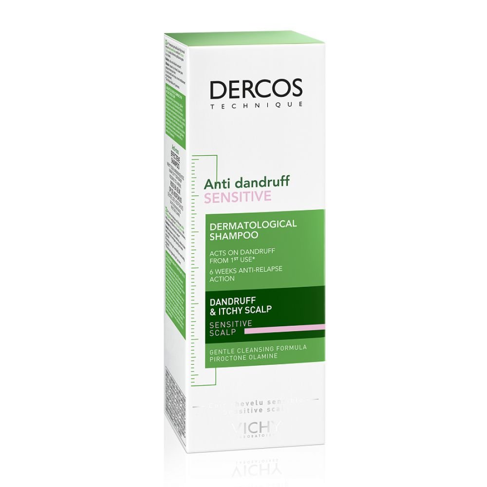 Sampon anti-matreata pentru scalp sensibil Dercos Sensitive, 200 ml, Vichy