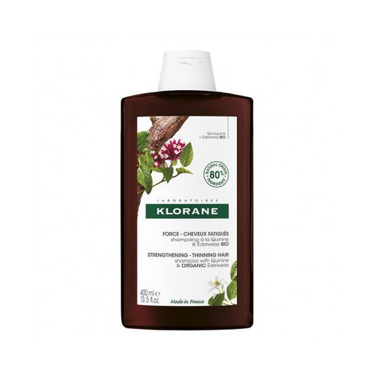 Sampon chinina si floare de colt BIO, 400 ml, Klorane