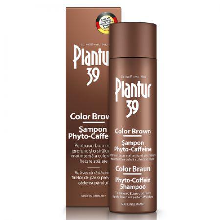 Sampon Color Brown Phyto-Caffeine Plantur 39, 250 ml, Dr. Kurt Wolff