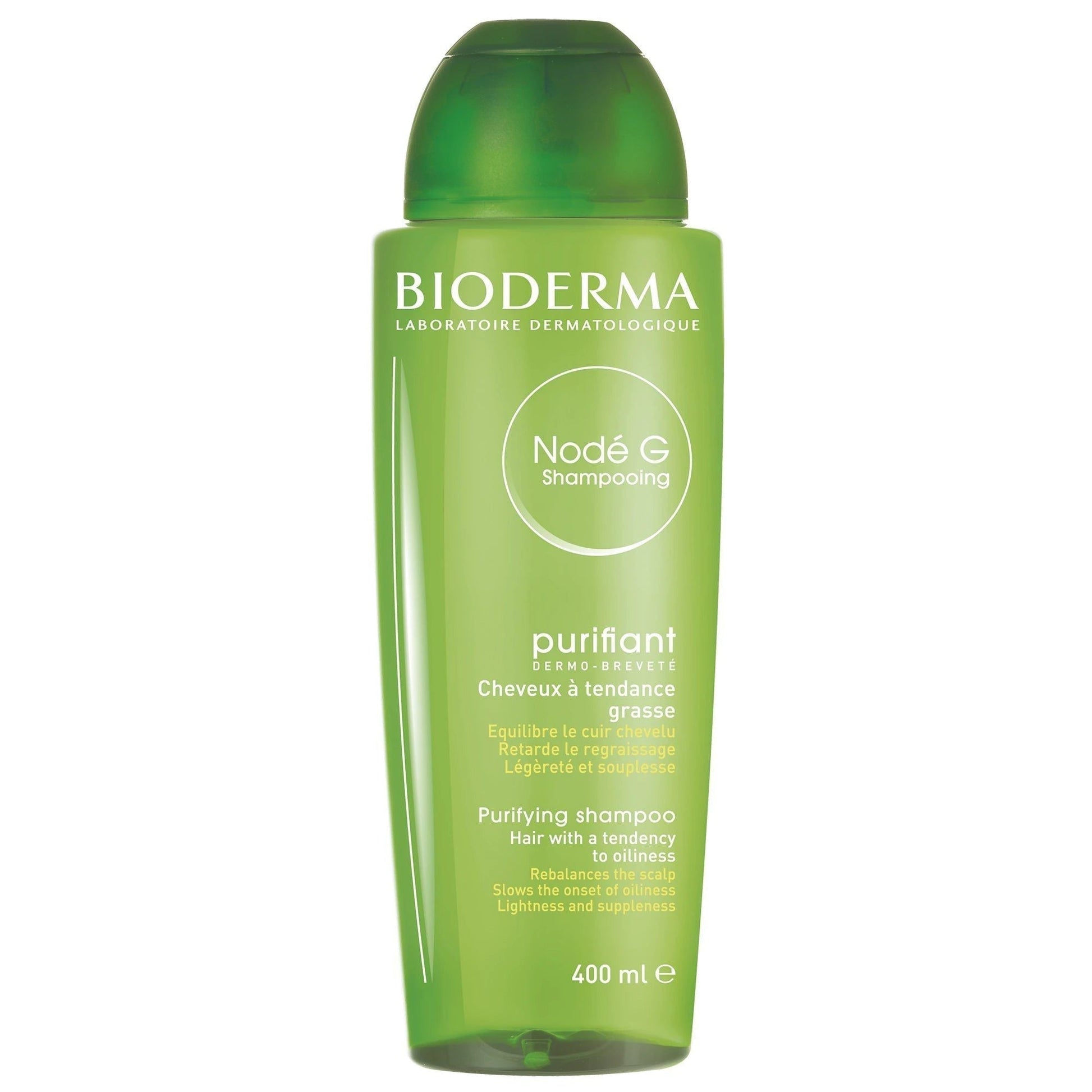 Sampon purifiant pentru par gras Node G, 400 ml, Bioderma
