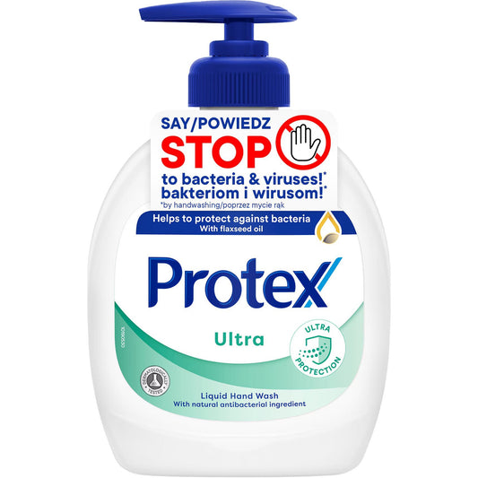 Sapun lichid Protex Ultra cu ingredient natural antibacterian, 300 ml, Colgate - Palmolive - 8693495051743