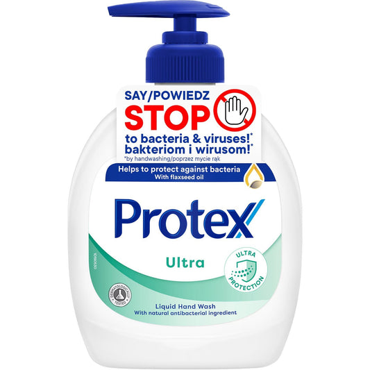 Sapun lichid Protex Ultra cu ingredient natural antibacterian, 300 ml, Colgate-Palmolive