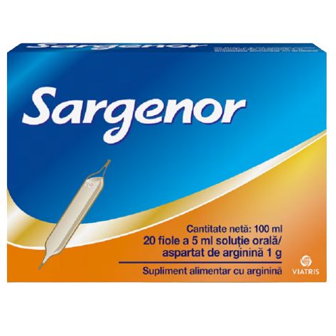 Sargenor, 20 fiole, Meda Pharma-