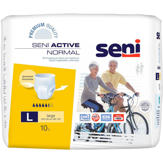 Scutece pentru adulti Activ Pull-Up, Large, 10 bucati, Seni