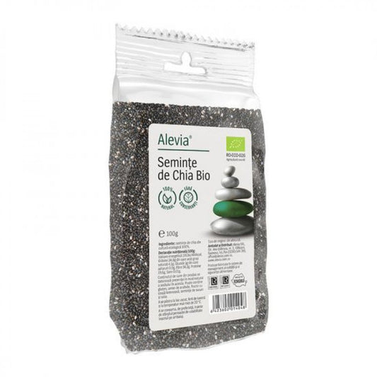 Seminte de chia, 100 g, Alevia