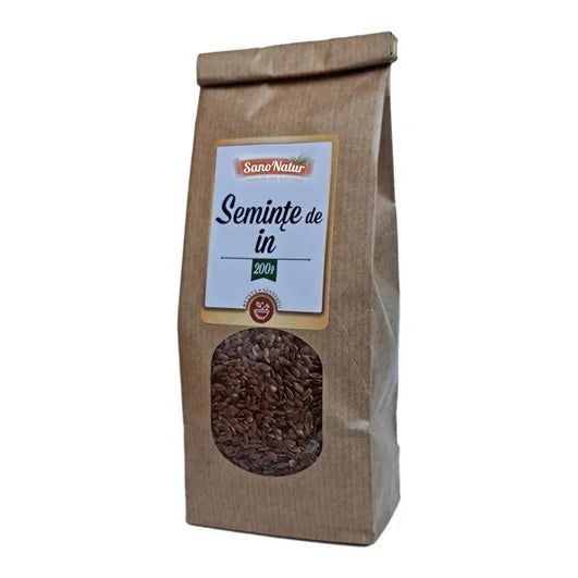 Seminte de in, 200g, AdNatura