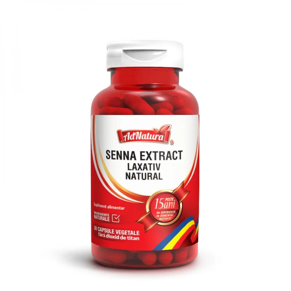 Senna Extract, 60 capsule, AdNatura