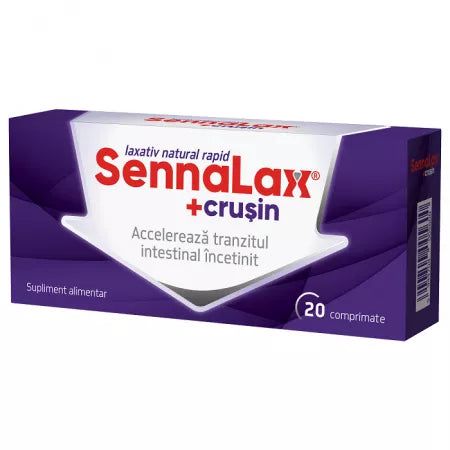 Sennalax plus Crusin, 20 comprimate, Biofarm-