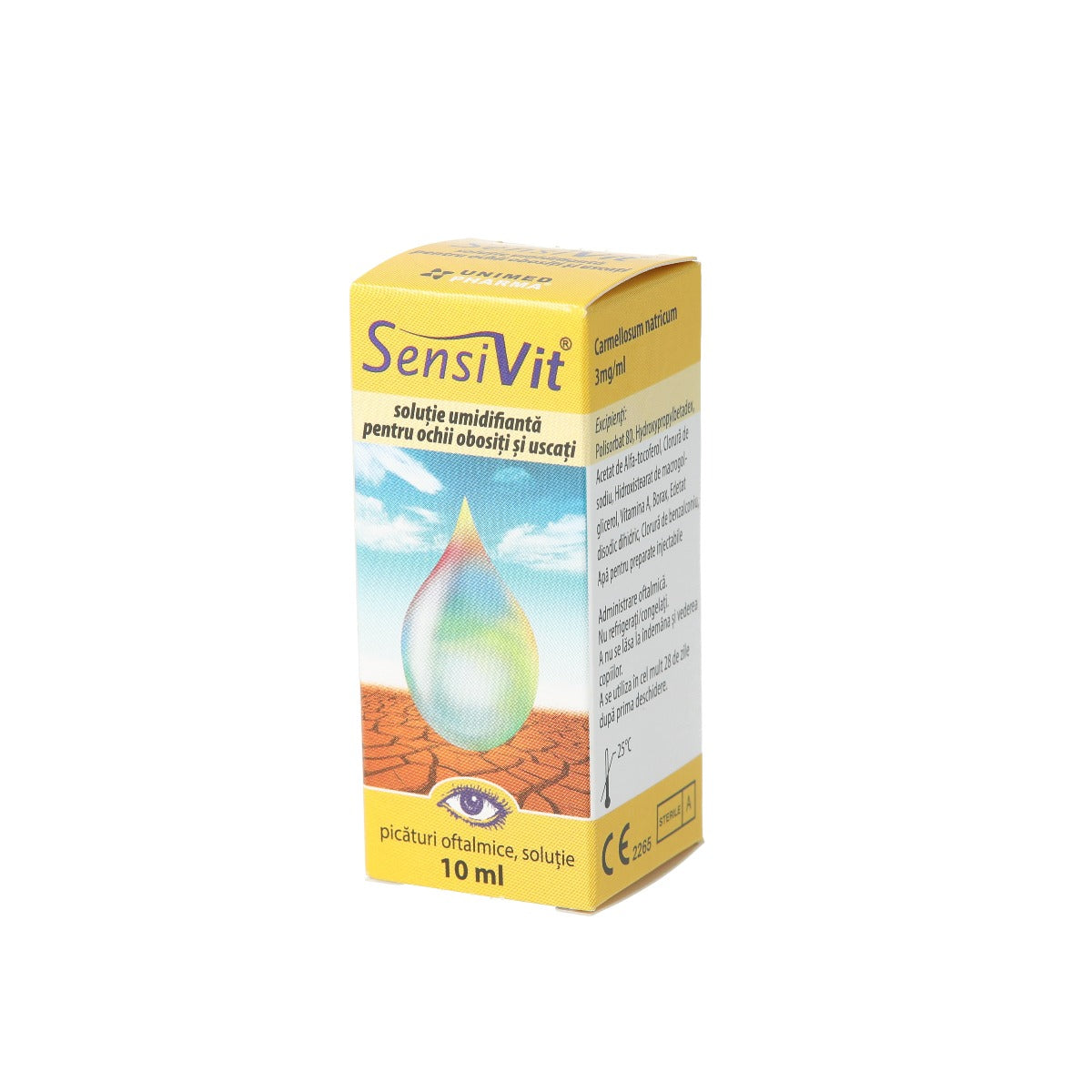 Sensivit picaturi oftalmice, 10 ml, Unimed Pharma