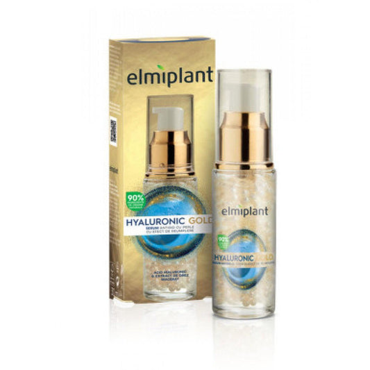 Serum pentru fata cu efect de umplere Hyaluronic Gold, 30 ml, Elmiplant