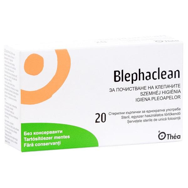 Servetele pentru igiena pleoapelor Blephaclean, 20 bucati, Thea-