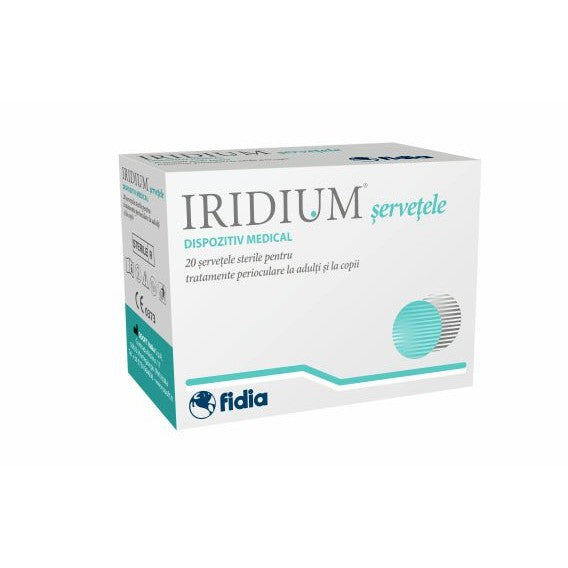 Servetele sterile Iridium, 20 bucati, Fidia