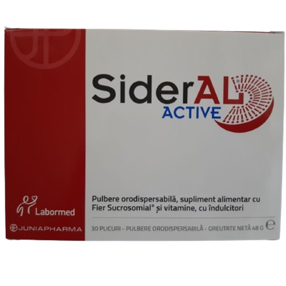 SiderAL ACTIVE, 30 plicuri, Solacium Pharma-