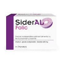 SiderAL Folic, 20 plicuri, Solacium Pharma-