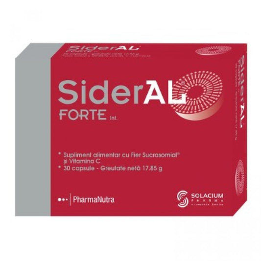 Sideral Forte, 30 capsule, Solacium Pharma-